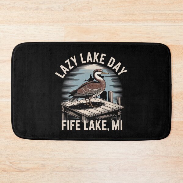 Item preview, Fife Lake Michigan Duck Dock Vintage Design designed and sold by love3617.
