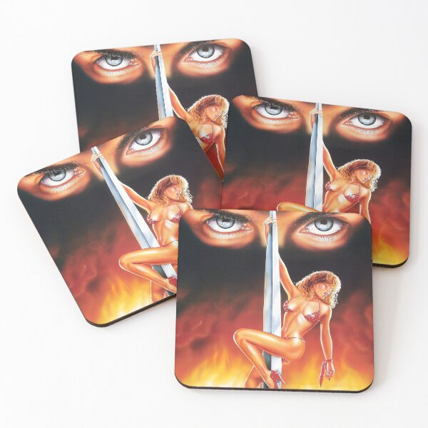 Item preview, Stripped to Kill Cult 80s Movie Poster designed and sold by Retr0Tshirts.
