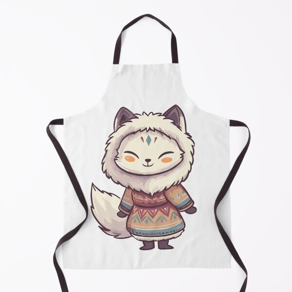 Item preview, Fluffy Arctic Fox designed and sold by bapupa.