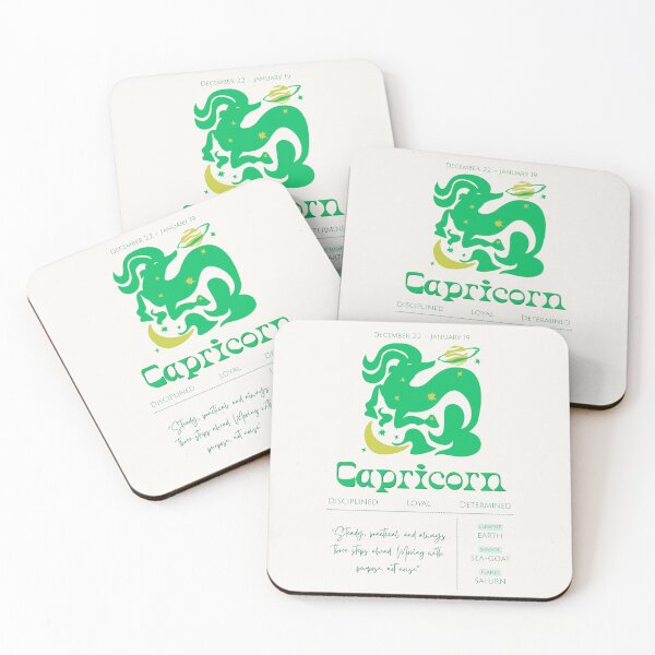 Item preview, Capricorn Zodiac Sign Wall Art Astrology Design designed and sold by weird.person.