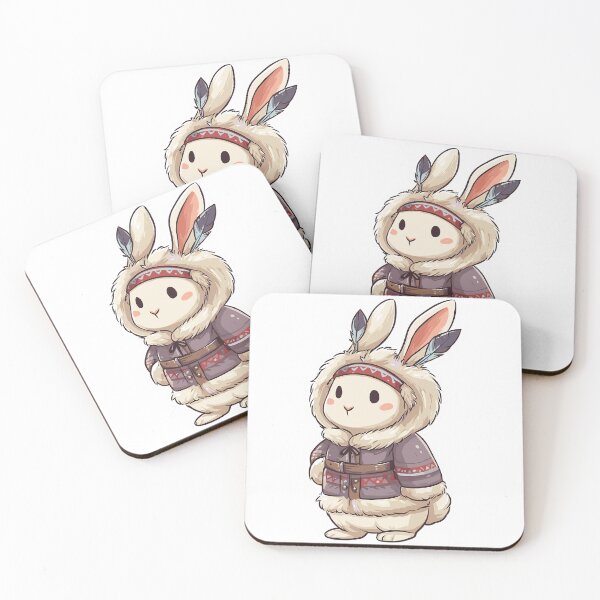 Item preview, Fluffy Arctic Hare designed and sold by bapupa.