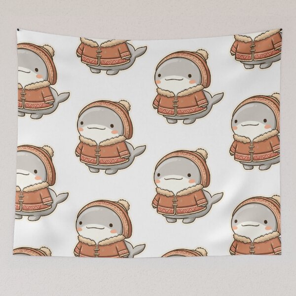 Item preview, Cute Beluga Whale designed and sold by bapupa.