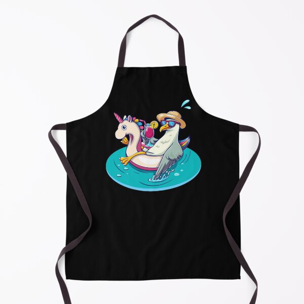 Item preview, Beach Seagull on Pool Float designed and sold by Mariia Berezhna.