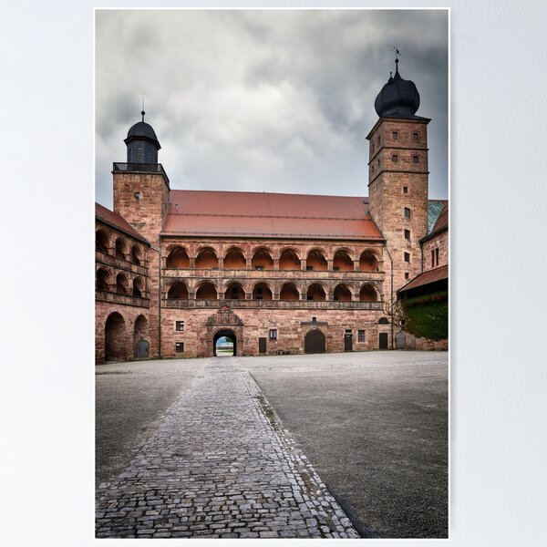 Item preview, In the courtyard of the Plassenburg Castle in Kulmbach designed and sold by MICHAEL KNIERIEME - PHOTOGRAPHY.