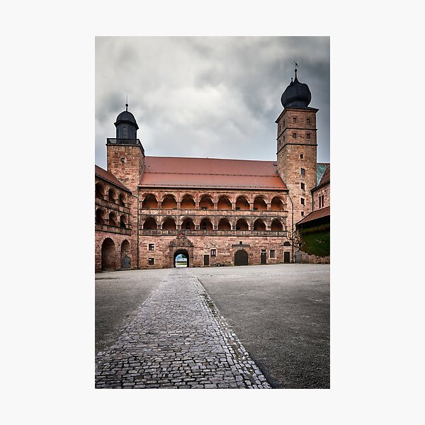 Item preview, In the courtyard of the Plassenburg Castle in Kulmbach designed and sold by MICHAEL KNIERIEME - PHOTOGRAPHY.