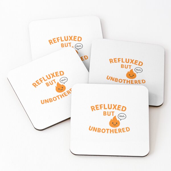 Item preview, Refluxed but Unbothered – Funny Gut Health designed and sold by Still Thriving Club.