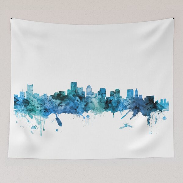 Item preview, Boston Massachusetts Skyline designed and sold by ArtPrints.