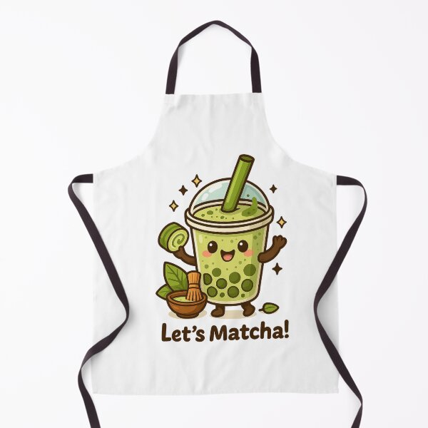 Item preview, Let’s Matcha! Cute Matcha Bubble Tea designed and sold by Bluntdivas.