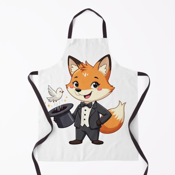 Item preview, Magic Fox – Magician Fox with Dove and Top Hat designed and sold by MzulhilmiZam.