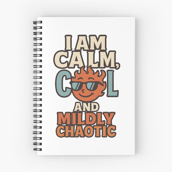 Item preview, Calm Chaos Vibes designed and sold by inkNext.