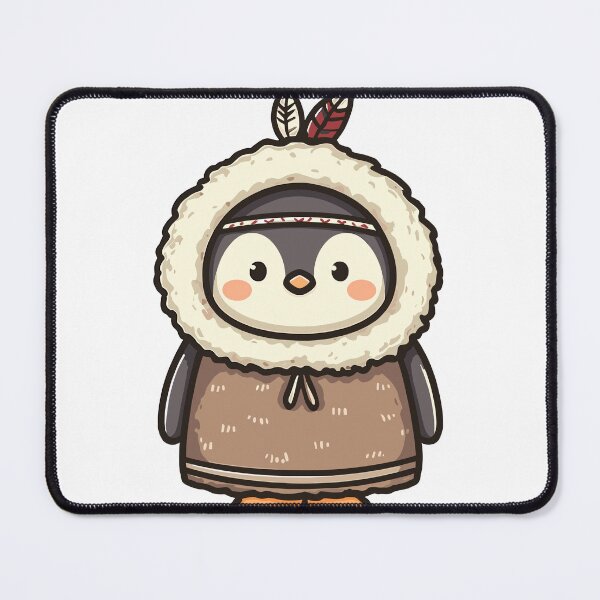 Item preview, Fluffy Snow Penguin designed and sold by bapupa.