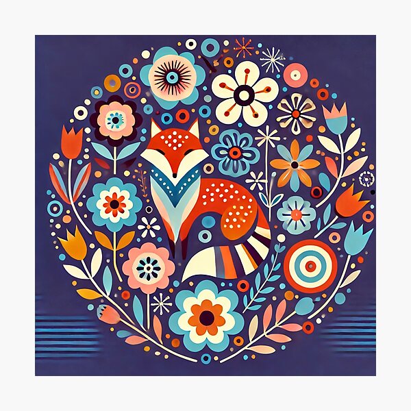 Swedish Folk Art Photographic Prints for Sale | Redbubble