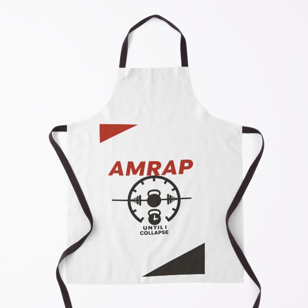 Item preview, AMRAP Until I Collapse – Strong Mindset & Fitness Parody Design for Hardcore Athletes designed and sold by TubaPrints.