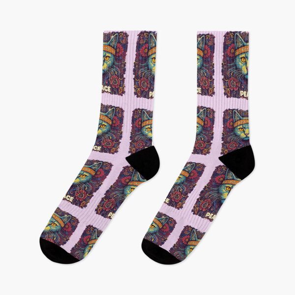 Item preview, Psychedelic Cat  designed and sold by Aise06.