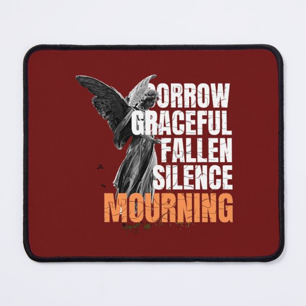 Item preview, Mourning Angel – Grief, Silence & Loss Memorial Design designed and sold by MR-GOLDEN.