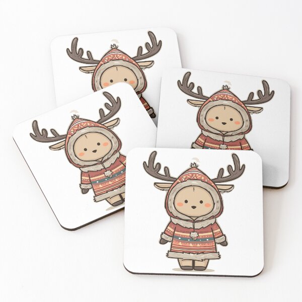 Item preview, Playful Snow Reindeer designed and sold by bapupa.