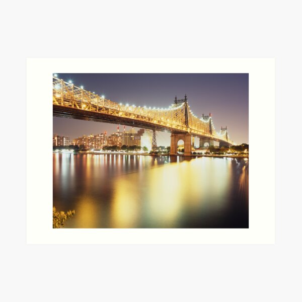 lights on 59 Art Print