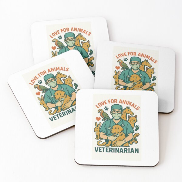 Item preview, Veterinarian - love for animals designed and sold by Bettybee00.