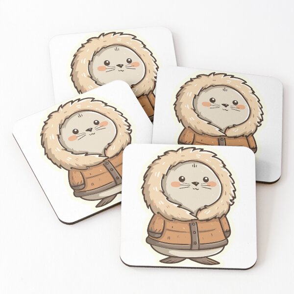 Item preview, Cute Snow Seal designed and sold by bapupa.