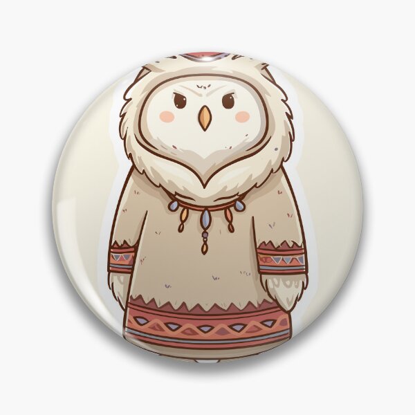 Item preview, Fluffy Snowy Owl designed and sold by bapupa.