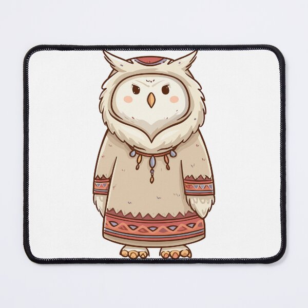 Item preview, Fluffy Snowy Owl designed and sold by bapupa.