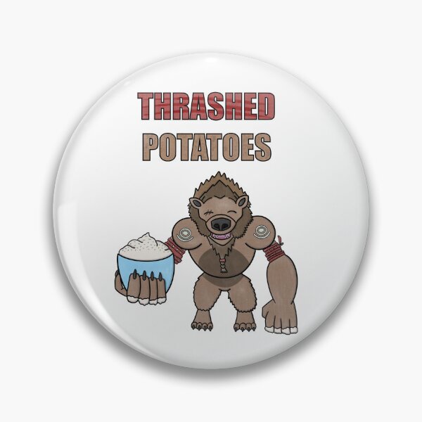 Item preview, Thrashed Potatoes designed and sold by Fiber & Ink.