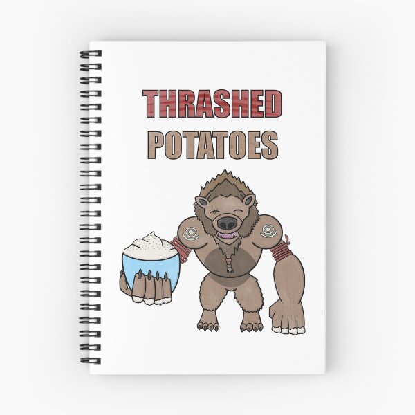 Item preview, Thrashed Potatoes designed and sold by Fiber & Ink.