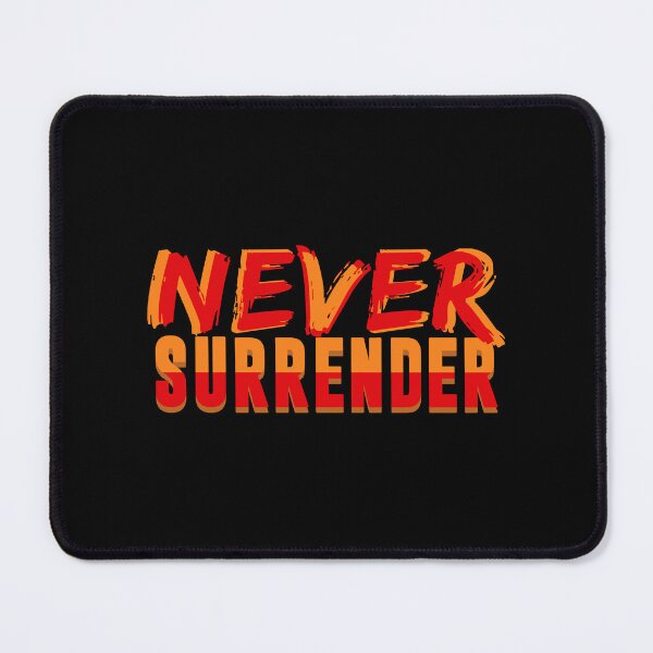 Item preview, Never Surrender | Grit & Resilience | Daily Real Talk Motivational Design designed and sold by GRITMOOD.