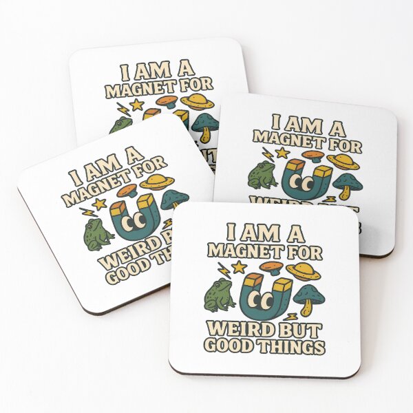 Item preview, Magnet for the Delightfully Strange designed and sold by inkNext.