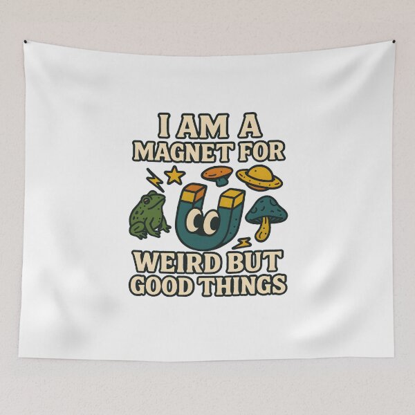 Item preview, Magnet for the Delightfully Strange designed and sold by inkNext.
