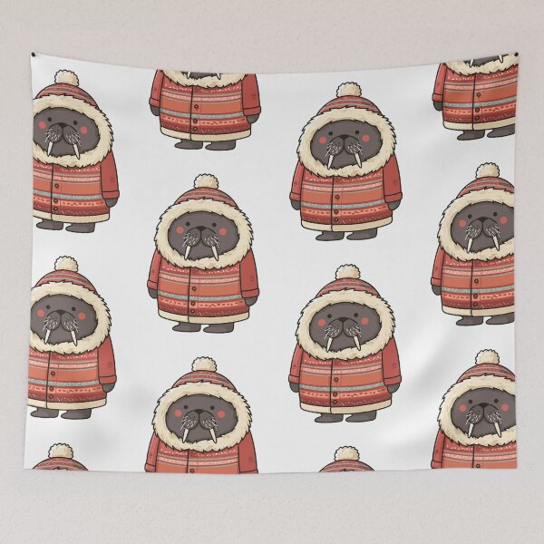 Item preview, Playful Walrus designed and sold by bapupa.