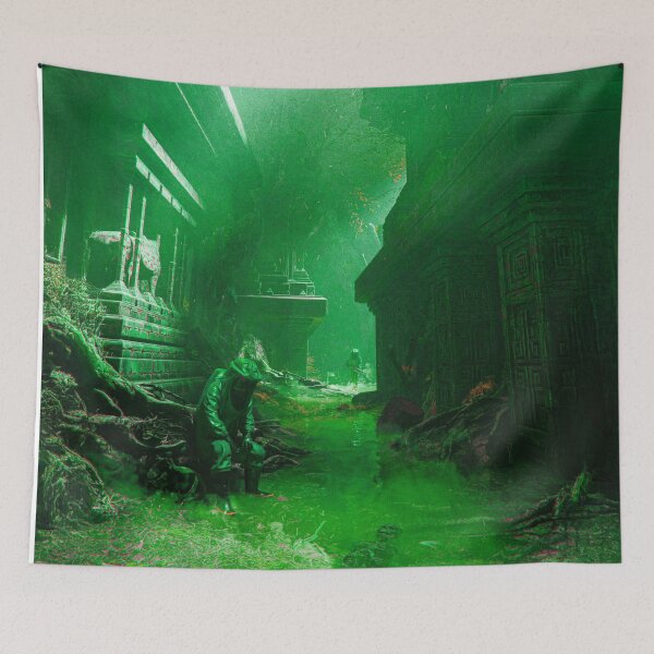 Item preview, Silent Sentinel of the Forgotten Ruins designed and sold by AlexSuiArt.