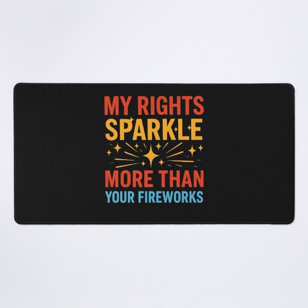 Item preview, My Rights Sparkle More Than Your Fireworks: Bold Feminist July 4th Statement designed and sold by elynne9.