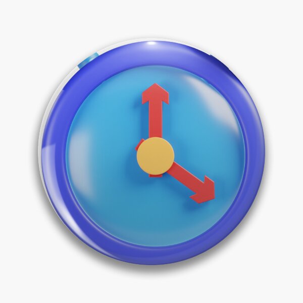 Item preview, Stylized Blue Alarm Clock designed and sold by varshitha2024.