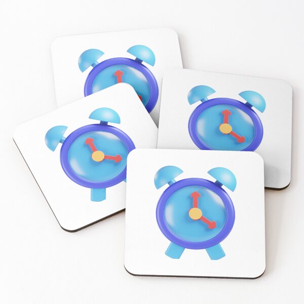 Item preview, Stylized Blue Alarm Clock designed and sold by varshitha2024.