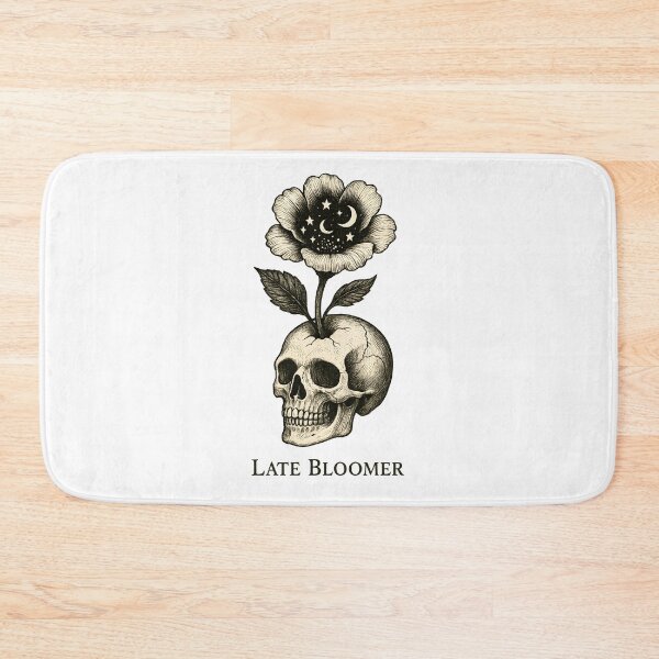 Item preview, Late Bloomer Skull. Funny dark & morbid. designed and sold by Shoot-The-Moon.