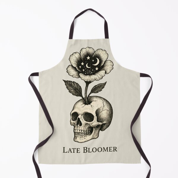 Item preview, Late Bloomer Skull. Funny dark & morbid. designed and sold by Shoot-The-Moon.