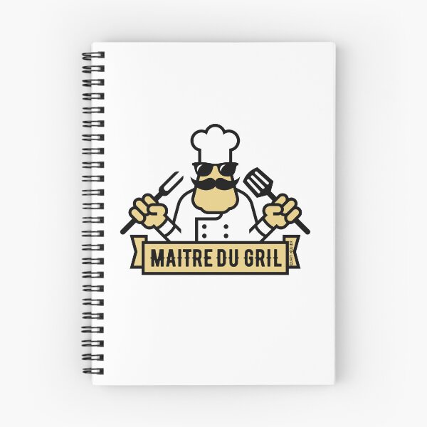 Item preview, Maître Du Gril (Grilling / Barbecue / BBQ / 2C) designed and sold by MrFaulbaum.