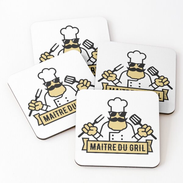 Item preview, Maître Du Gril (Grilling / Barbecue / BBQ / 2C) designed and sold by MrFaulbaum.