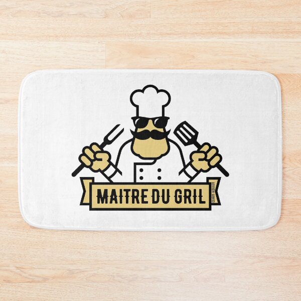 Item preview, Maître Du Gril (Grilling / Barbecue / BBQ / 2C) designed and sold by MrFaulbaum.