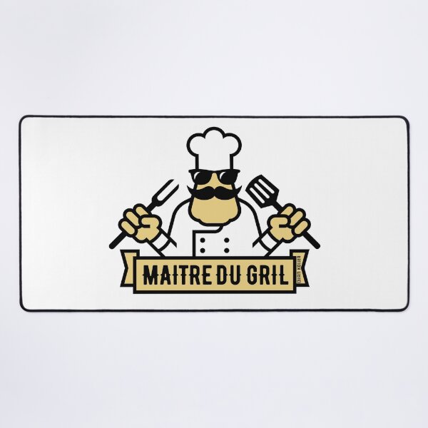 Item preview, Maître Du Gril (Grilling / Barbecue / BBQ / 2C) designed and sold by MrFaulbaum.