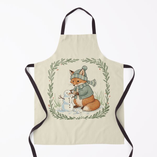 Item preview, Winter Fun with a Little Fox and a Snowman designed and sold by Pasteltone.