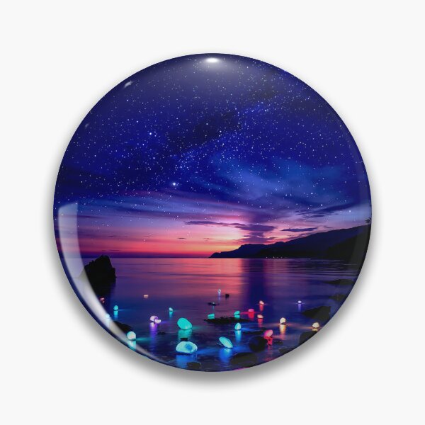 Item preview, Moonlit Glow: Twilight Shore designed and sold by Exodoi.