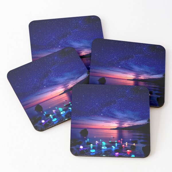 Item preview, Moonlit Glow: Twilight Shore designed and sold by Exodoi.