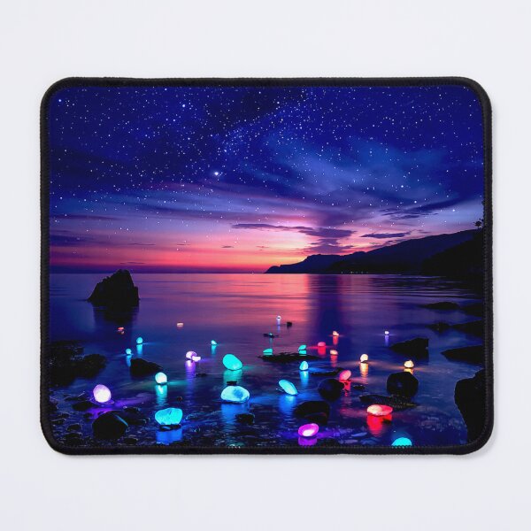 Item preview, Moonlit Glow: Twilight Shore designed and sold by Exodoi.
