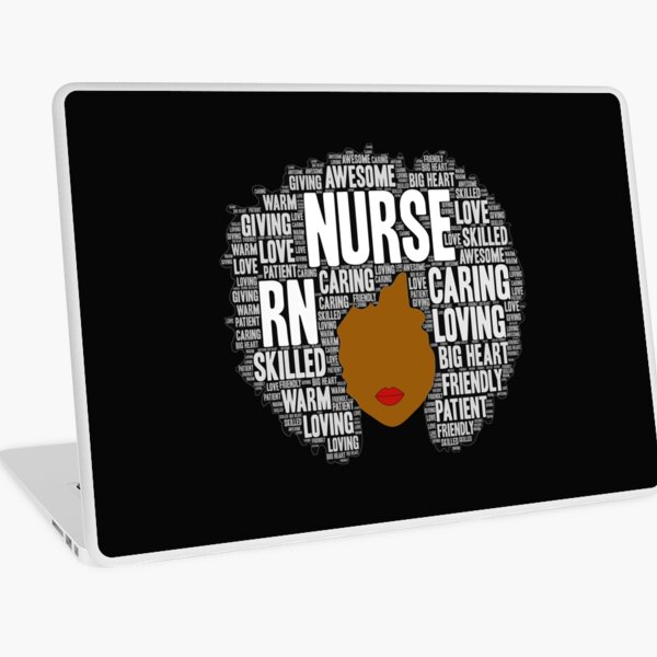 Item preview, Afro Art Gift for Black Nurse RN LPN designed and sold by blackartmatters.