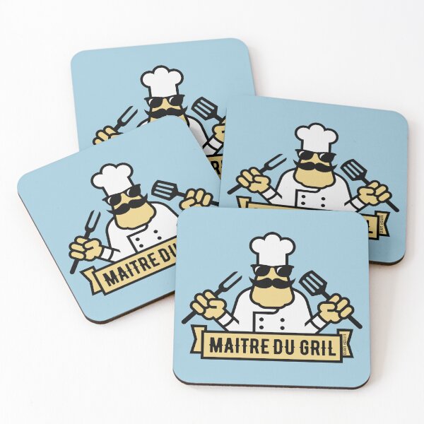 Item preview, Maître Du Gril (Grilling / Barbecue / BBQ / 3C) designed and sold by MrFaulbaum.