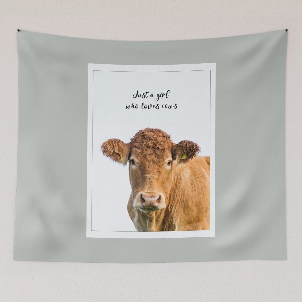 Item preview, Just a Girl Who Loves Cows II designed and sold by Jane Stanley Photography.
