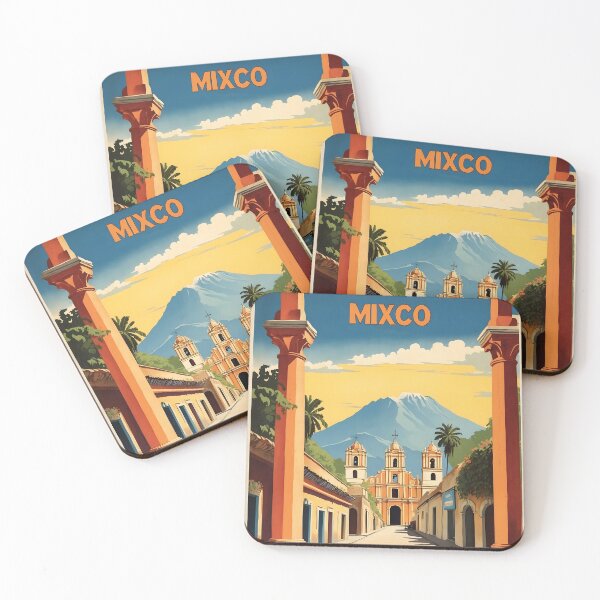 Item preview, Mixco Guatemala Vintage Poster Tourism designed and sold by TravelersGems.