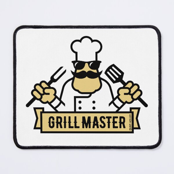 Item preview, Grill Master (Grilling / Barbecue / BBQ / 2C) designed and sold by MrFaulbaum.